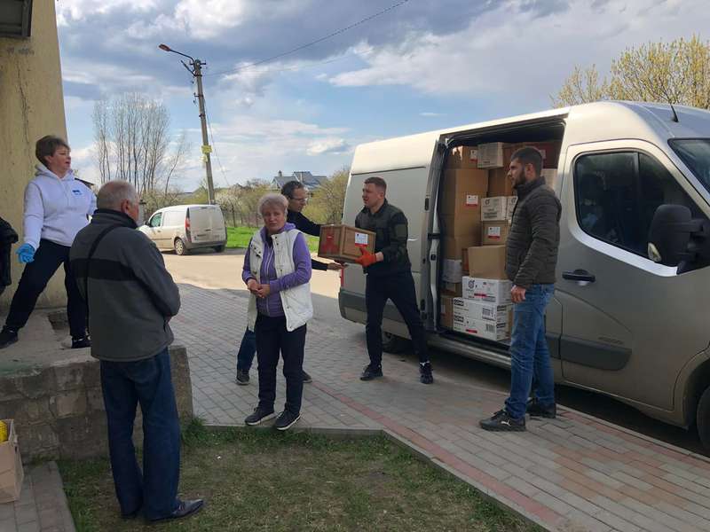 Гуманітарна допомога жителям Дмитрівської громади Бучанського району