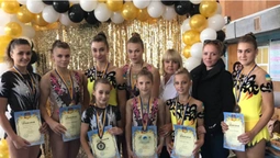 Кубок України: юні волинські акробатки показали гарні результати