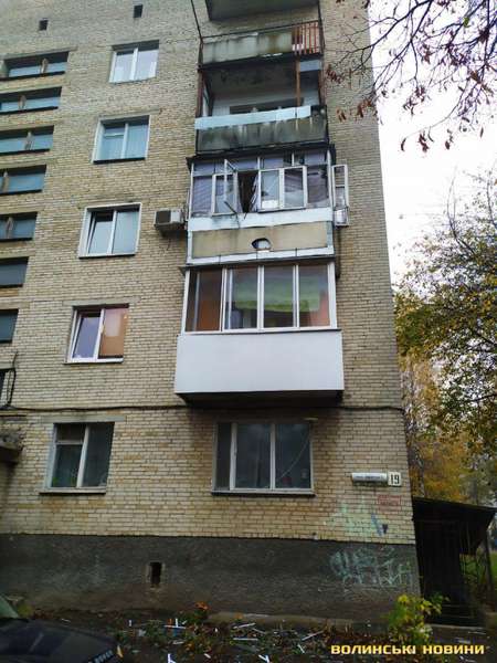 У Луцьку стався вибух у квартирі: є постраждалі (фото, оновлено)