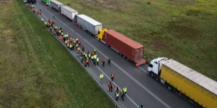 Блокада кордону: польська поліція розігнала українських мітингувальників