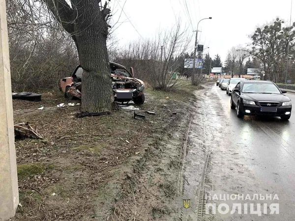 19-річна волинянка із хлопцем потрапили в ДТП на День Валентина (фото, відео)