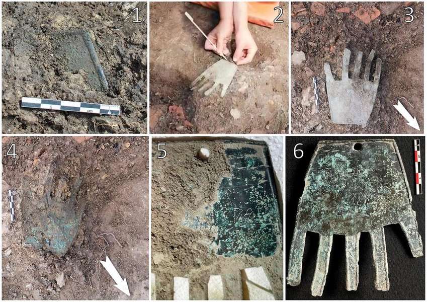 В Іспанії знайшли загадкову бронзову руку з таємними написами (фото)