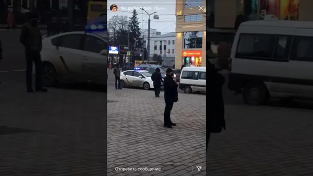 Бійка в центрі Луцька: чоловіків розбороняли два екіпажі патрульних (відео)