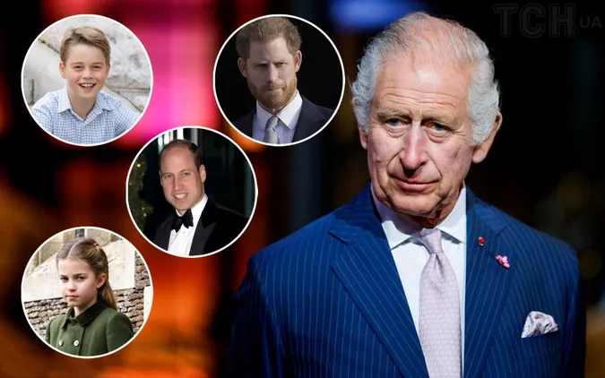 Наступники короля Чарльза III: назвали четвірку претендентів на британську корону