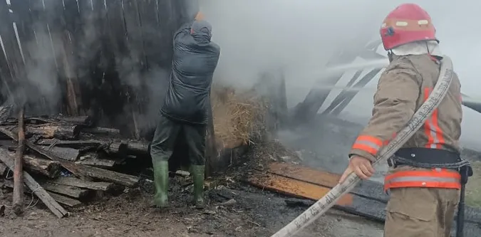 На Волині через грози сталися чотири пожежі