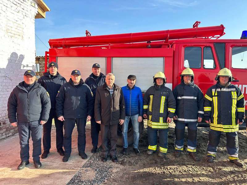 107-ий підрозділ в області: на Ковельщині відкрили пожежне депо (фото)