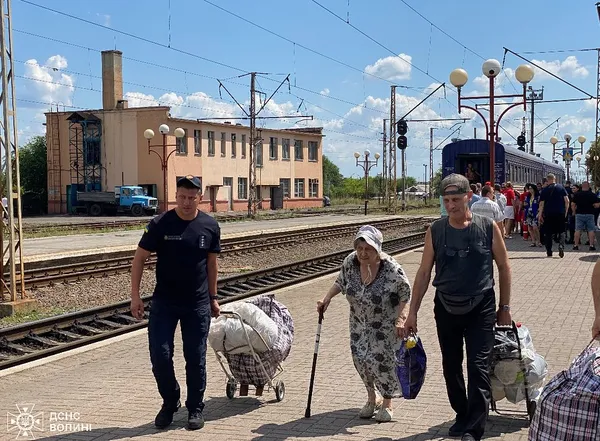 На Волинь прибув евакуаційний потяг з Покровська (фото)