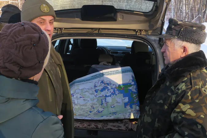 У «Цуманській пущі» порахували зубрів (фото)