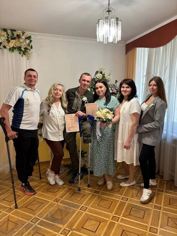Воїн із Запоріжжя під час реабілітації на Волині знайшов свою долю та сенс життя (фото)