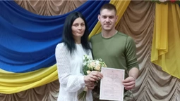 У Городищенській громаді військовий одружився під час відпустки (фото)
