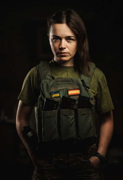 Волинянка з Іспанії служить в Донецькій бригаді ТрО (фото)