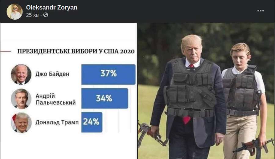 Трамп програє Пальчевському: українські меми про вибори у США (фото)