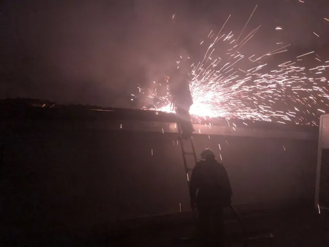 У Володимирі горів ресторан (фото)