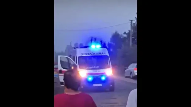 На Волині – аварія: автомобіль злетів у кювет (відео)