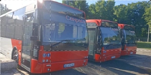 Більше комфорту: у Луцьку на один з маршрутів запустили нові автобуси (фото)