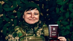 Бойову медикиню 14 ОМБр нагородили орденом «За мужність» (фото)