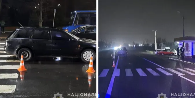 Збили на переході: у Луцьку та районі в ДТП постраждали двоє пішоходів (фото)
