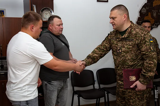 Рідним волинського нацгвардійця вручили посмертну нагороду
