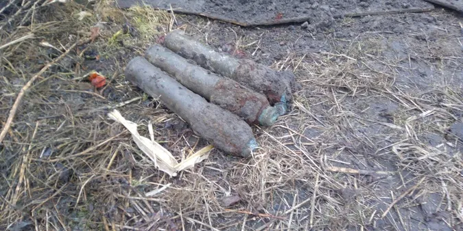 У Ковельському районі знайшли три артснаряди часів війни