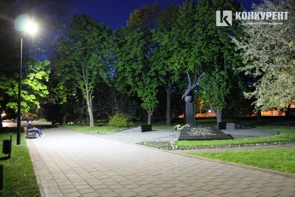 На Меморіалі Вічної Слави у Луцьку – нове освітлення