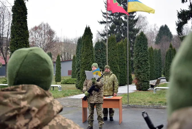 Прикордонники-новобранці склали присягу у Луцьку (фото)