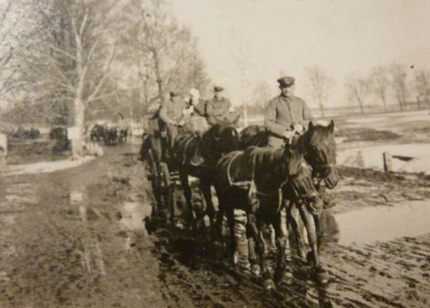 Дорога біля Ковеля, 1915 р.