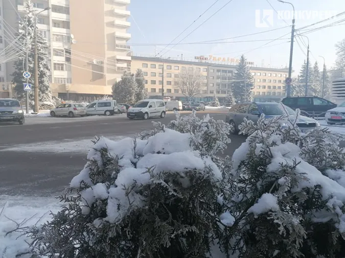 Казково: світлини Луцька, засипаного снігом