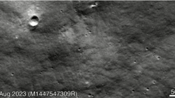 NASA показала знімки місця падіння російської «Луни» (фото)