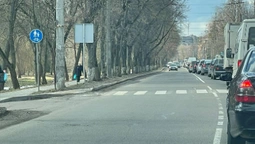 У Луцьку – довжелезний затор на вулиці Глушець (фото)