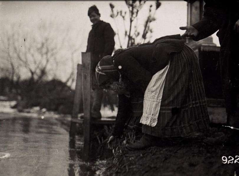 Водохреще на Волині в часи Першої світової: ретрофото