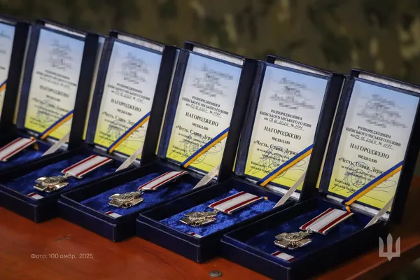 Волинських воїнів на передовій відвідав мер Києва (фото)