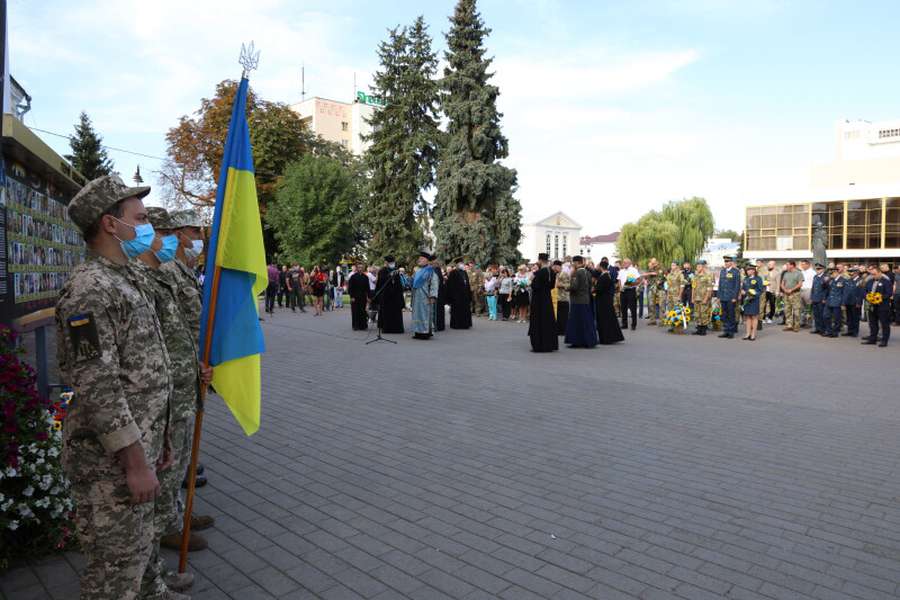 У Луцьку вшанували пам'ять полеглих захисників України