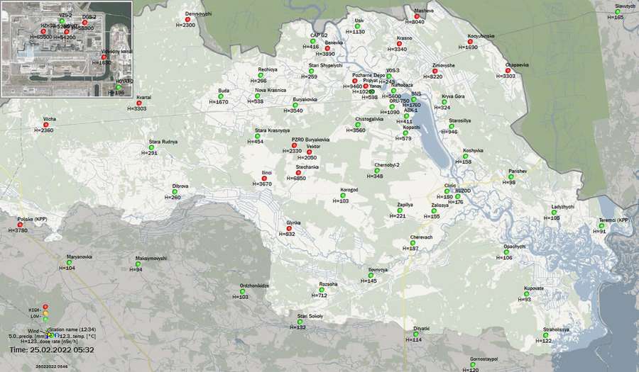 У Чорнобильській зоні фіксують зростання радіаційного фону