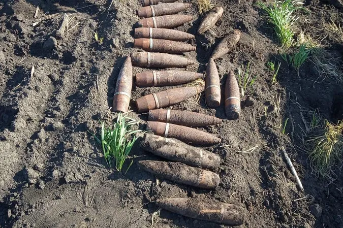 На Володимирщині знешкодять старі боєприпаси (відео)