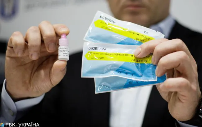 На Волинь направили понад 5 тисяч експрес-тестів
