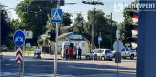 Аварія за участю мотоцикліста на перехресті в Луцьку: хто кого не пропустив