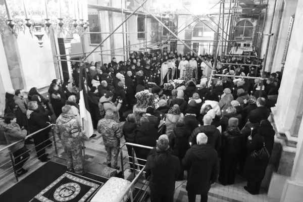 У Луцьку попрощалися із загиблим захисником Миколою Чусом (фото)