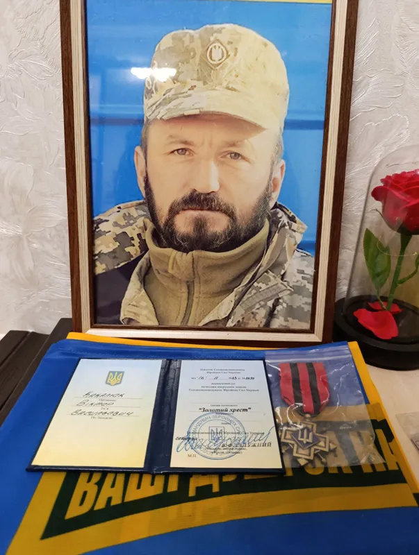 Волинянина Віктора Какалюка посмертно нагородили «Золотим хрестом»
