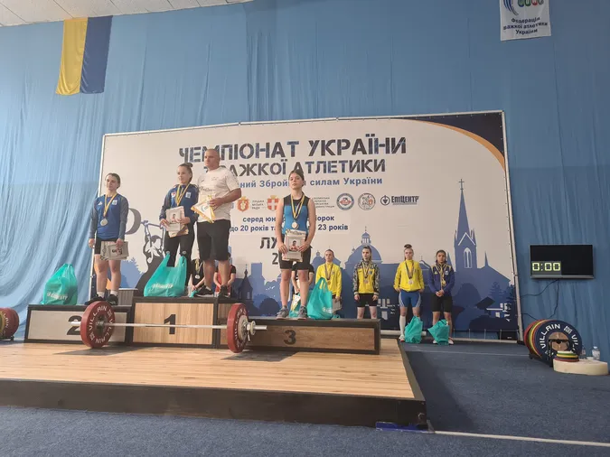 Волинянка – абсолютна чемпіонка України з важкої атлетики