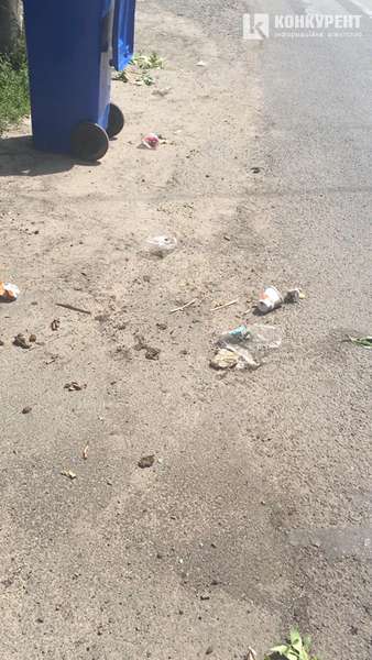 Вивіз сміття у Луцьку: комунальники розкидали відходи по дорозі  (відео)