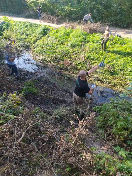 «День води»: у Луцьку екологи почистили берег Сапалаївки (фото)