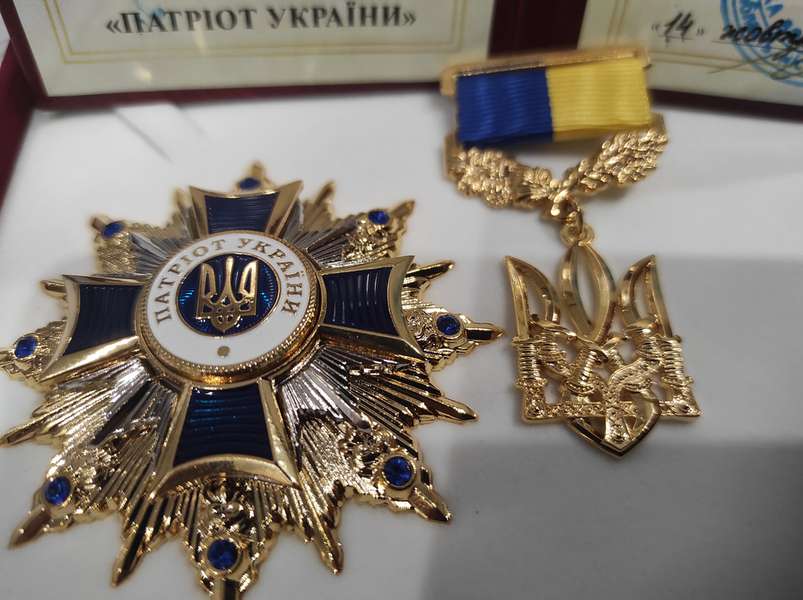 Директор Волинської обласної лікарні Олександр Дудар отримав орден (фото)