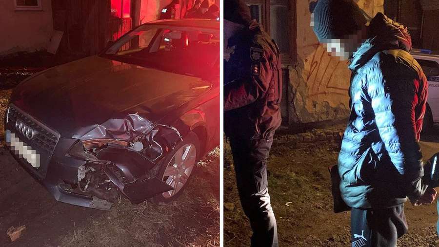 У Рівному п'яний експомічник депутата на Audi збив на смерть військового (фото, відео)
