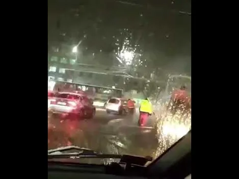 У Луцьку ремонтують дороги під час ожеледиці: утворилась тягучка (відео)