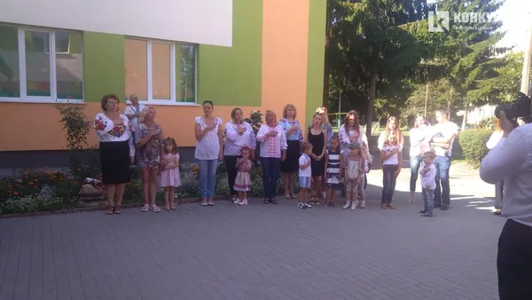Маленькі лучани відсвяткували День Незалежності
