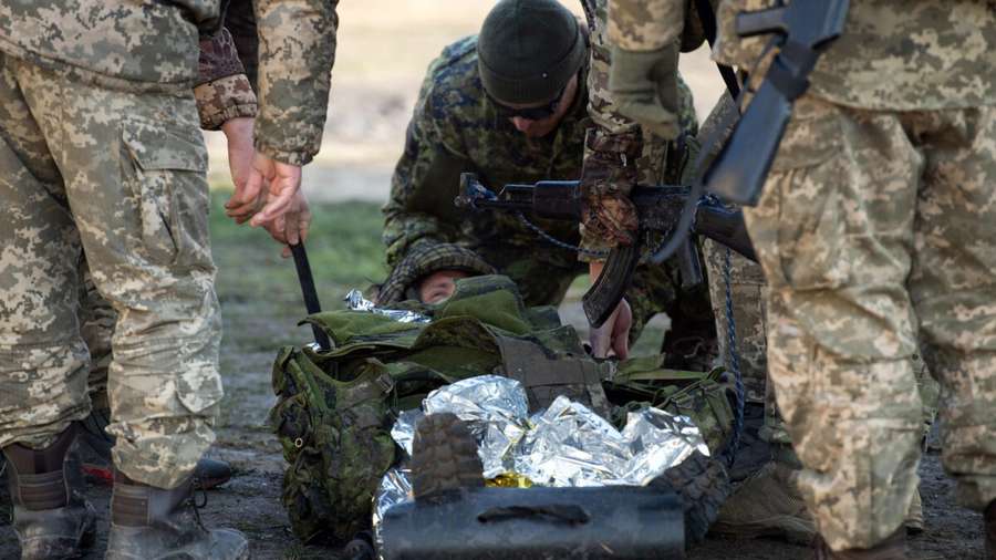 У Польщі проходить бойова медична підготовка українських військових (фото)