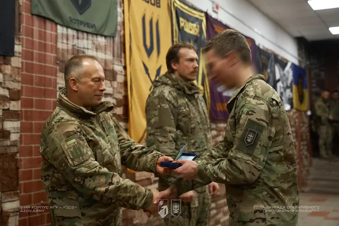 Зеленський нагородив відважних воїнів бригади «Любарт» 1 корпусу НГУ «Азов»