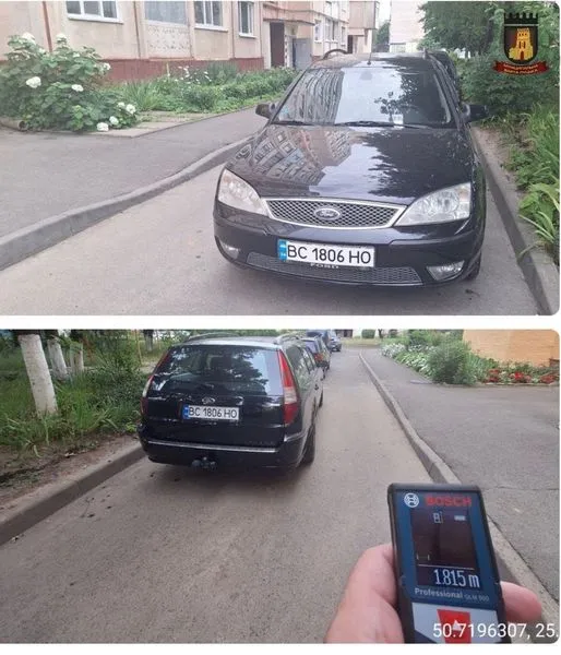 178 повідомлень: у Луцьку в районі ЛПЗ штрафували за неправильне паркування (фото)