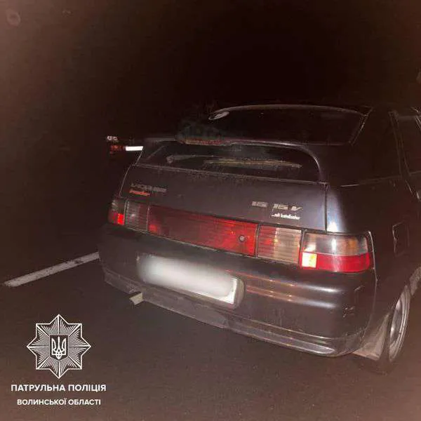 За місяць на Волині за п'яне водіння забрали 40 автомобілів