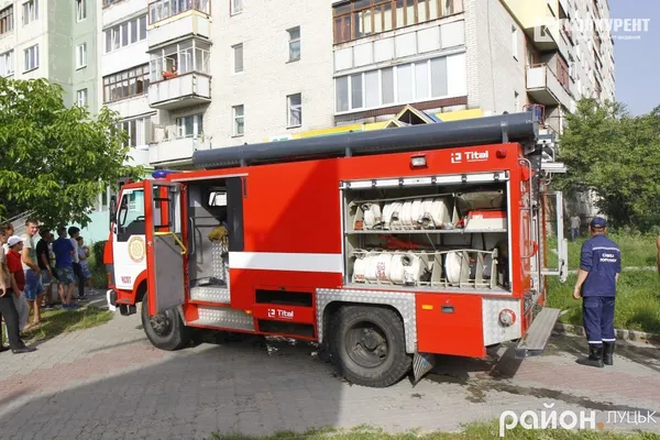 У Луцьку на Конякіна горів магазин